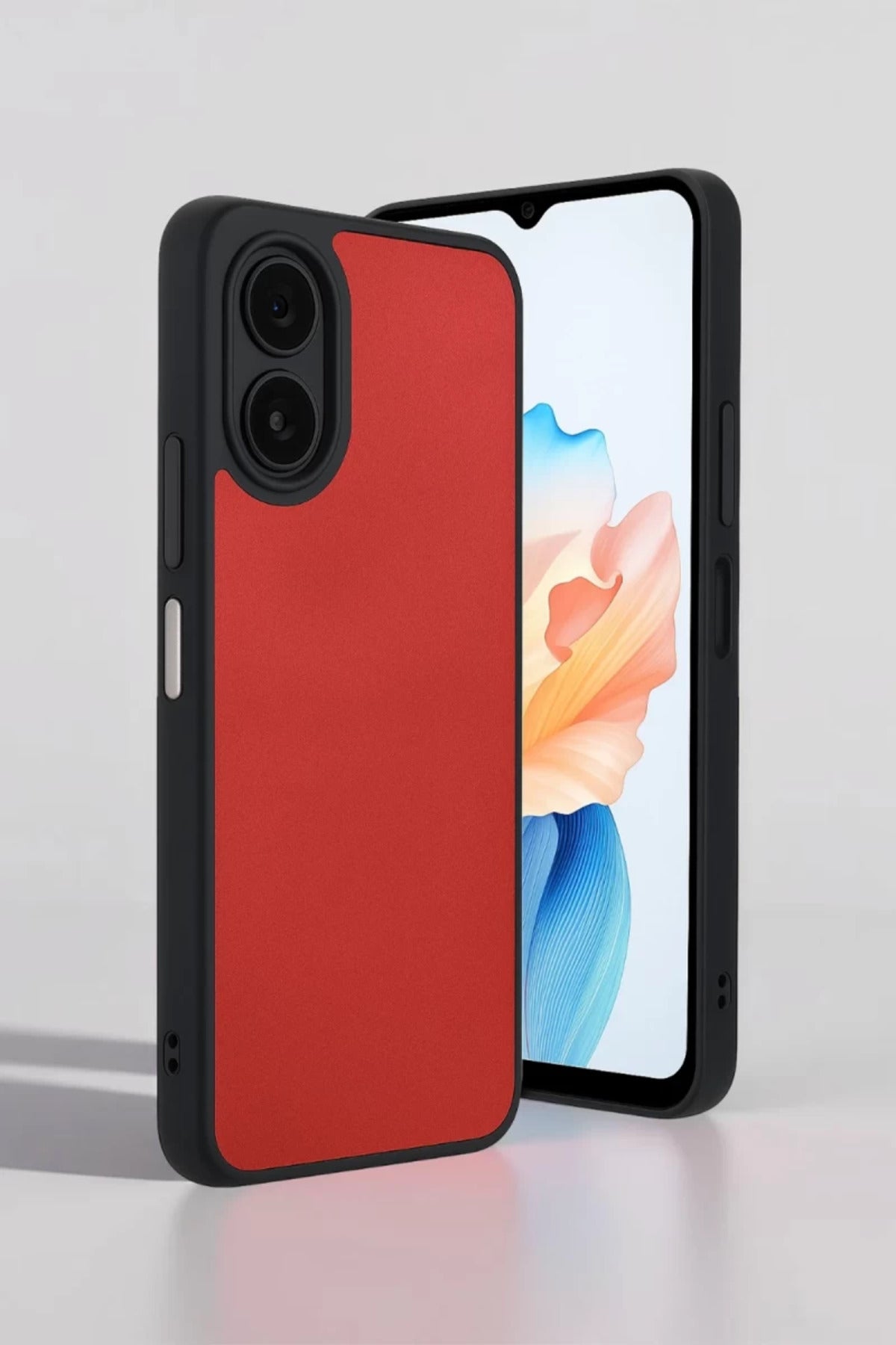 Oppo A38 Uyumlu Kılıf Aras Deri Kapak - Açık Yeşil