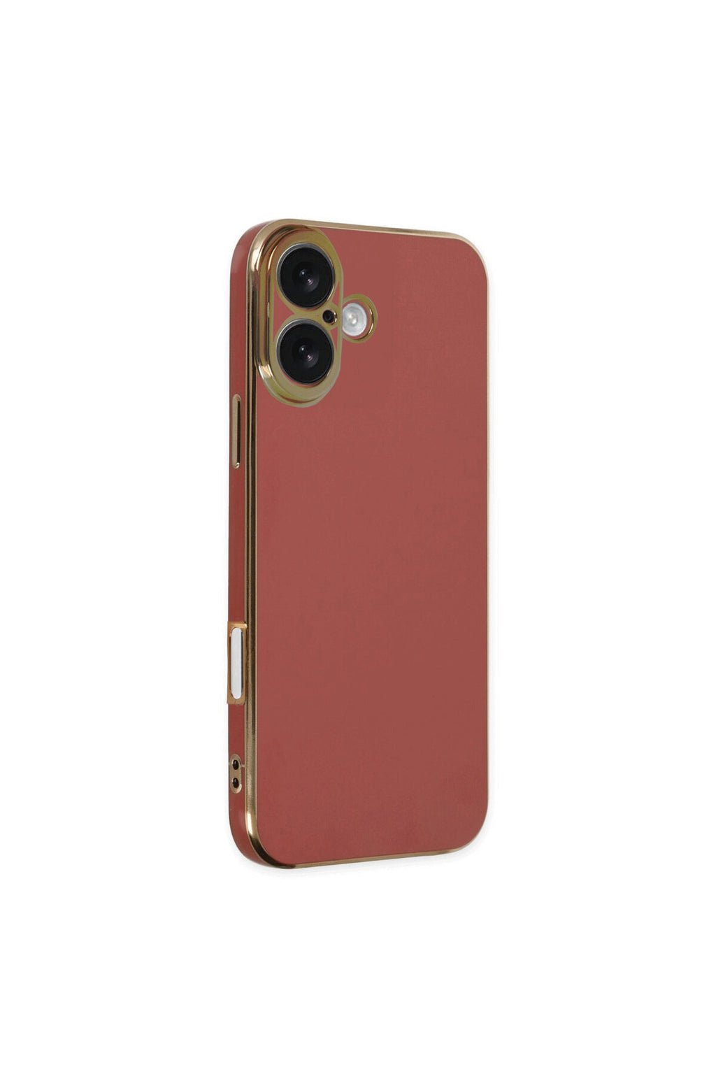 Apple iPhone 16 Uyumlu Kılıf Volet Silikon - Kırmızı