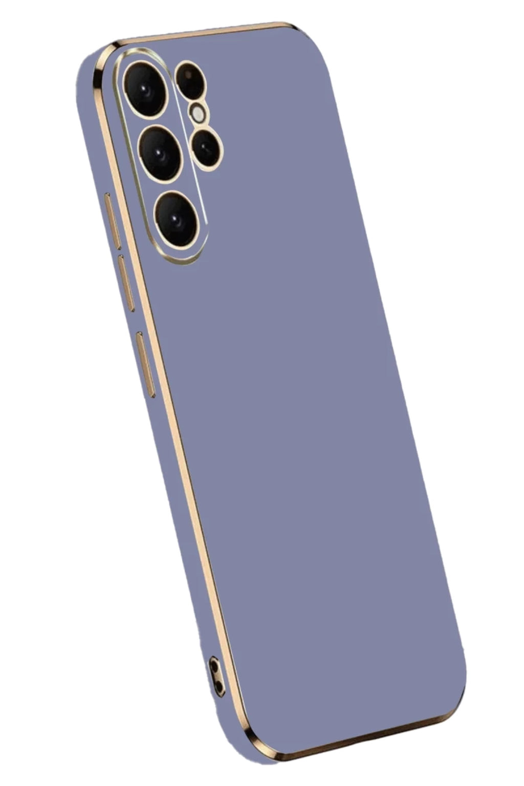 Samsung Galaxy S24 Ultra Uyumlu Kılıf Volet Silikon - Mavi