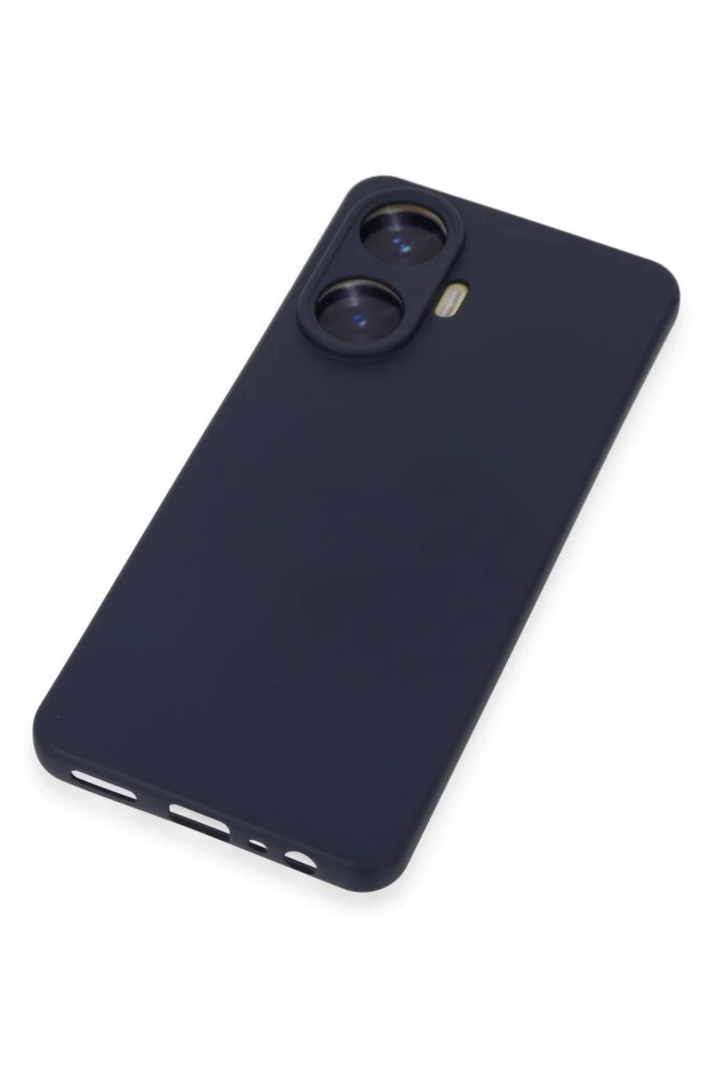 Realme C55 Uyumlu Kılıf Nano içi Kadife Silikon - Mor