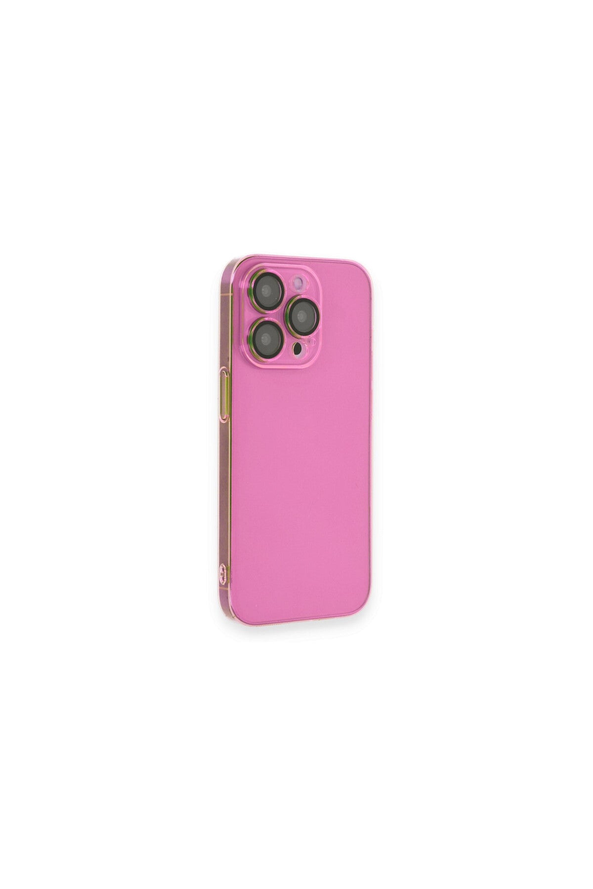 Apple iPhone 13 Pro Uyumlu Kılıf Armada Lensli Kapak - Pembe