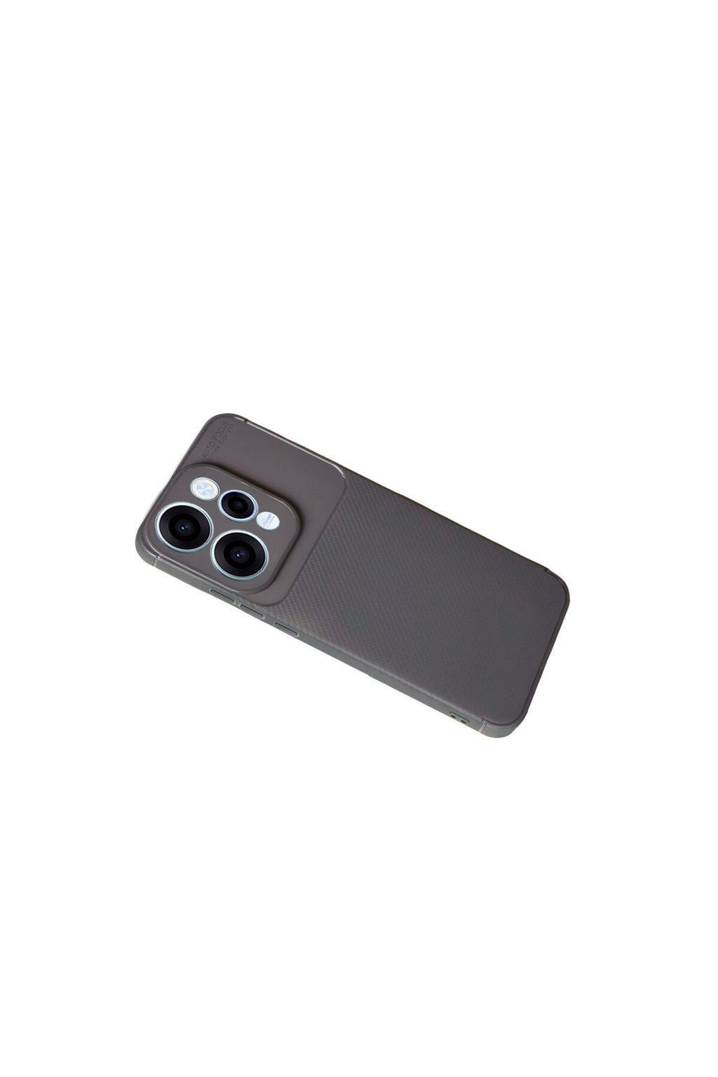 Oppo Reno 15 Uyumlu Auto Focus Karbon Kapak - Gri