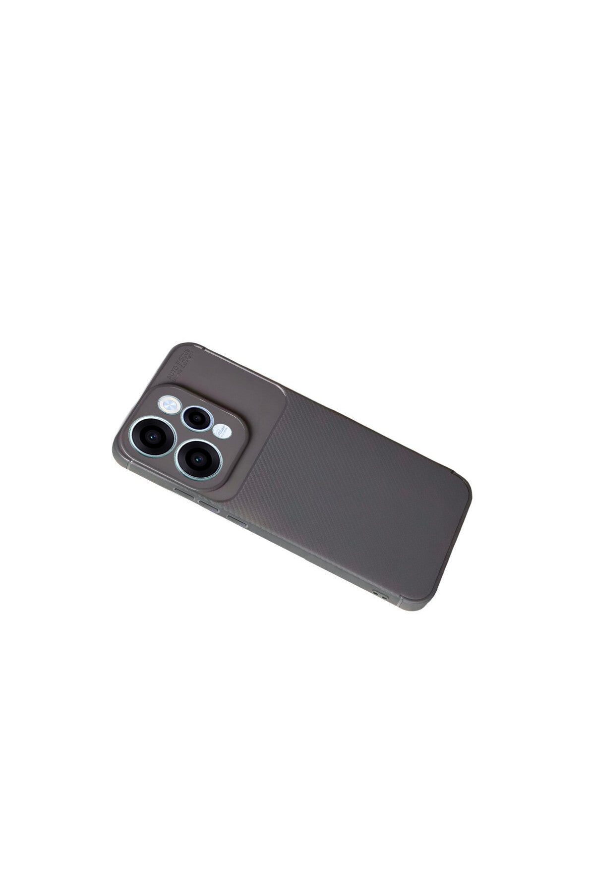 Oppo Reno 15 Uyumlu Auto Focus Karbon Kapak - Gri