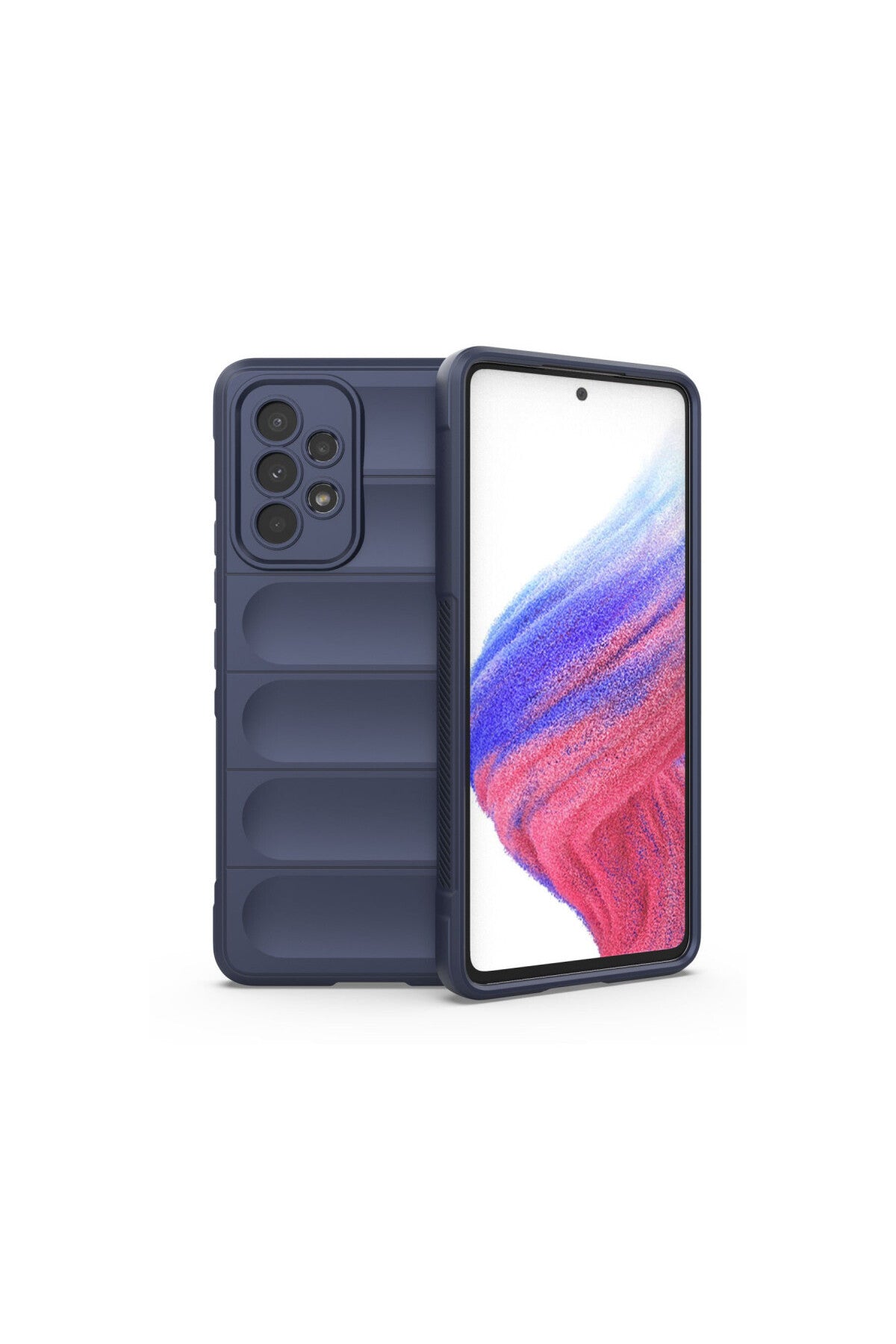 Samsung Galaxy A53 5G Uyumlu Kılıf Optimum Silikon - Lacivert