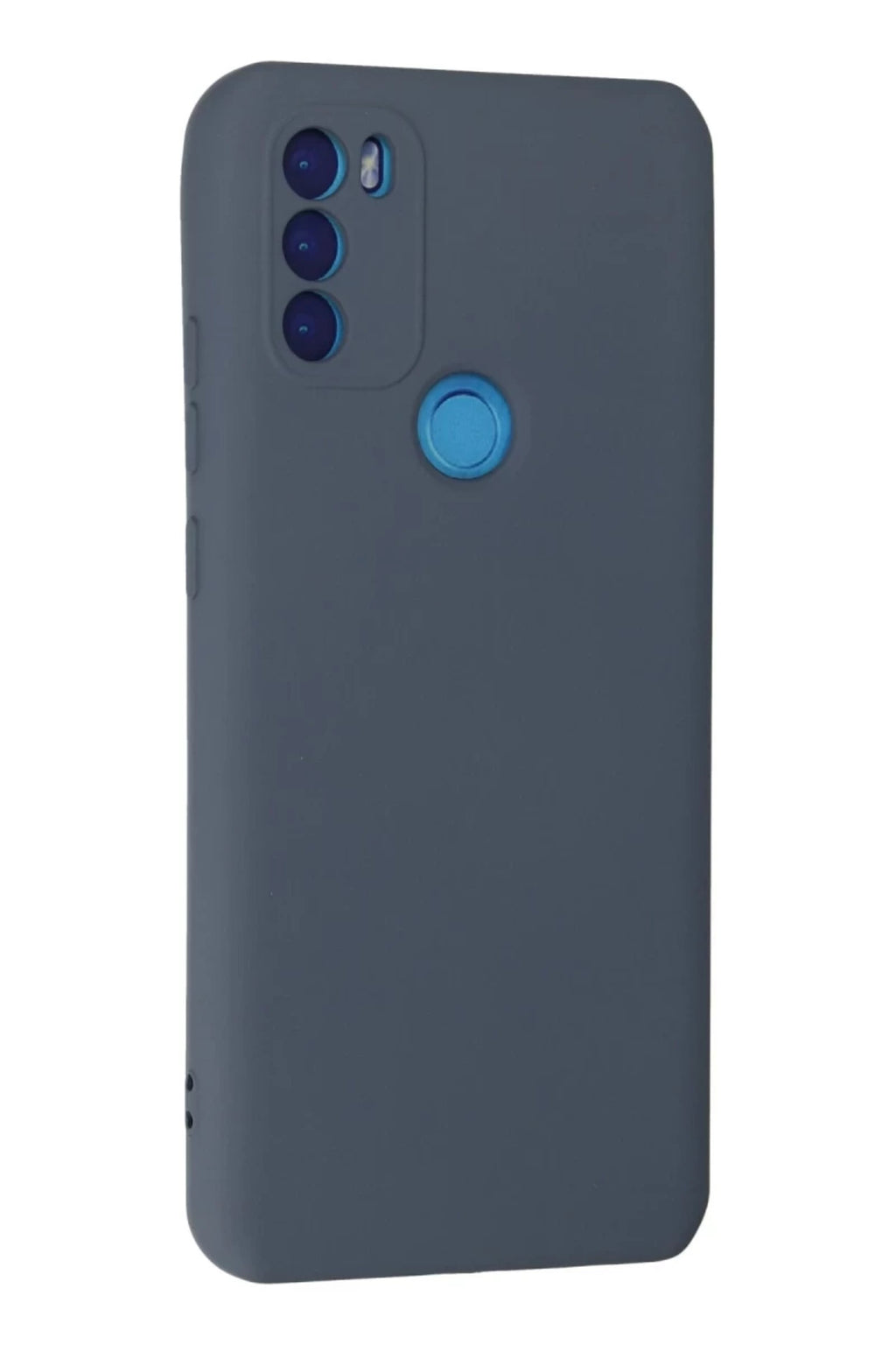 General Mobile GM 21 Plus Kılıf Nano içi Kadife Silikon - Gri