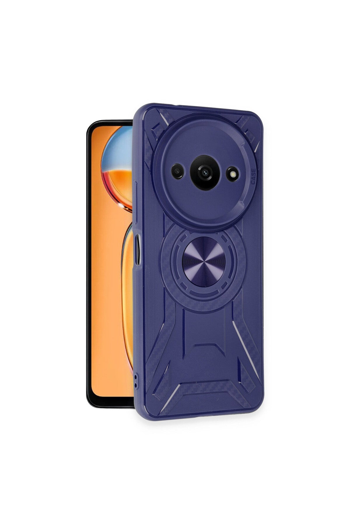 Xiaomi Redmi A3 4G Uyumlu Kılıf Lincoln Silikon - Lacivert