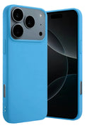 Apple iPhone 17 Pro Max Uyumlu Nano içi Kadife Silikon - Mavi