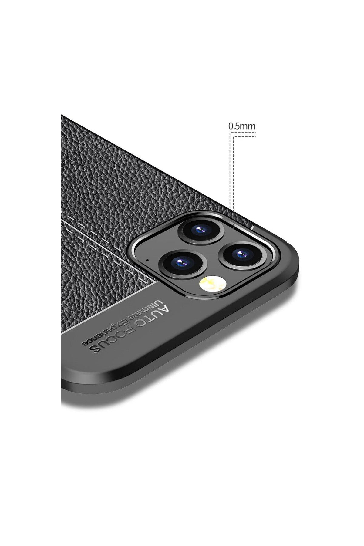 Apple iPhone 12 Pro Uyumlu Kılıf Auto Focus Kapak - Kırmızı