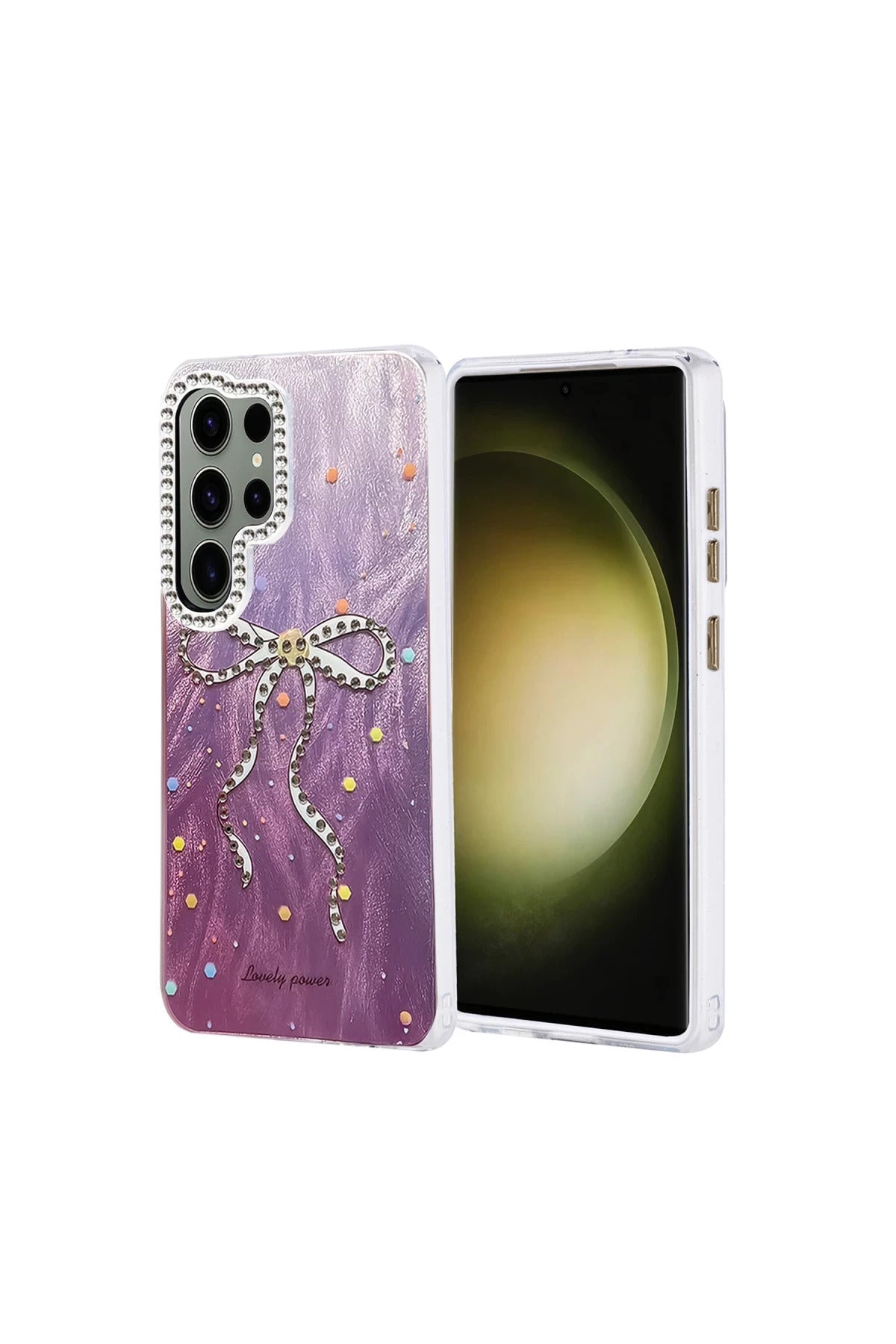 Samsung Galaxy S25 Ultra Uyumlu Kılıf Blade Aynalı Desenli Kapak - Desen 1