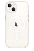 Apple iPhone 15 Plus Uyumlu Kılıf Pc Real Magsafe Kapak - Şeffaf