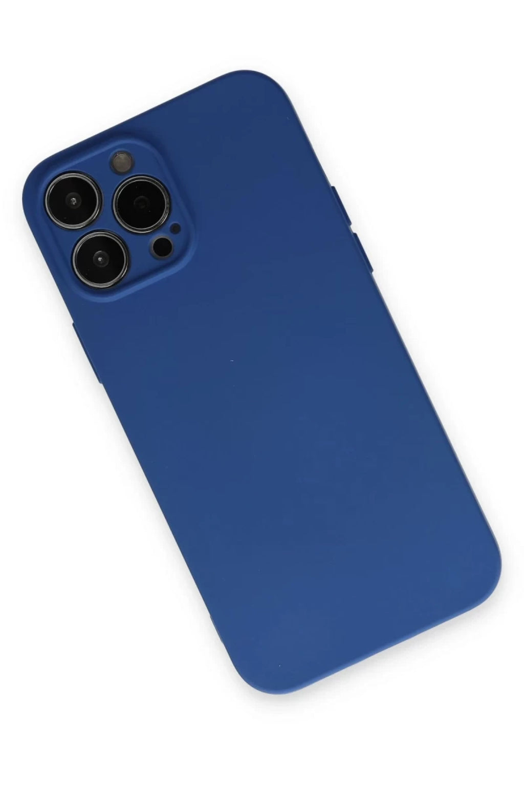 Apple iPhone 13 Pro Uyumlu Kılıf Nano içi Kadife Silikon - Lacivert