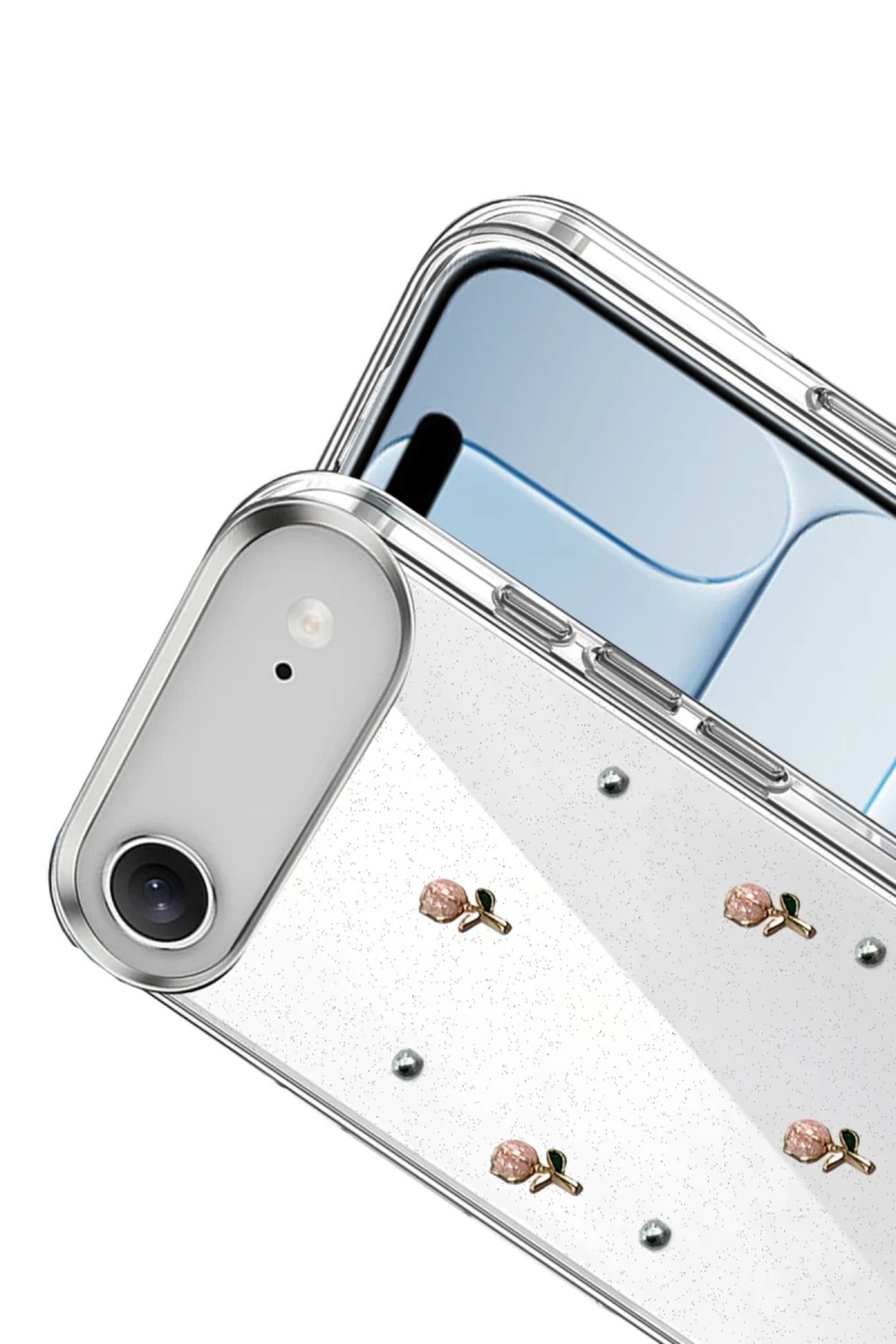 Apple iPhone 17 Air Uyumlu Fiyonk Desenli Kapak - Desen 6
