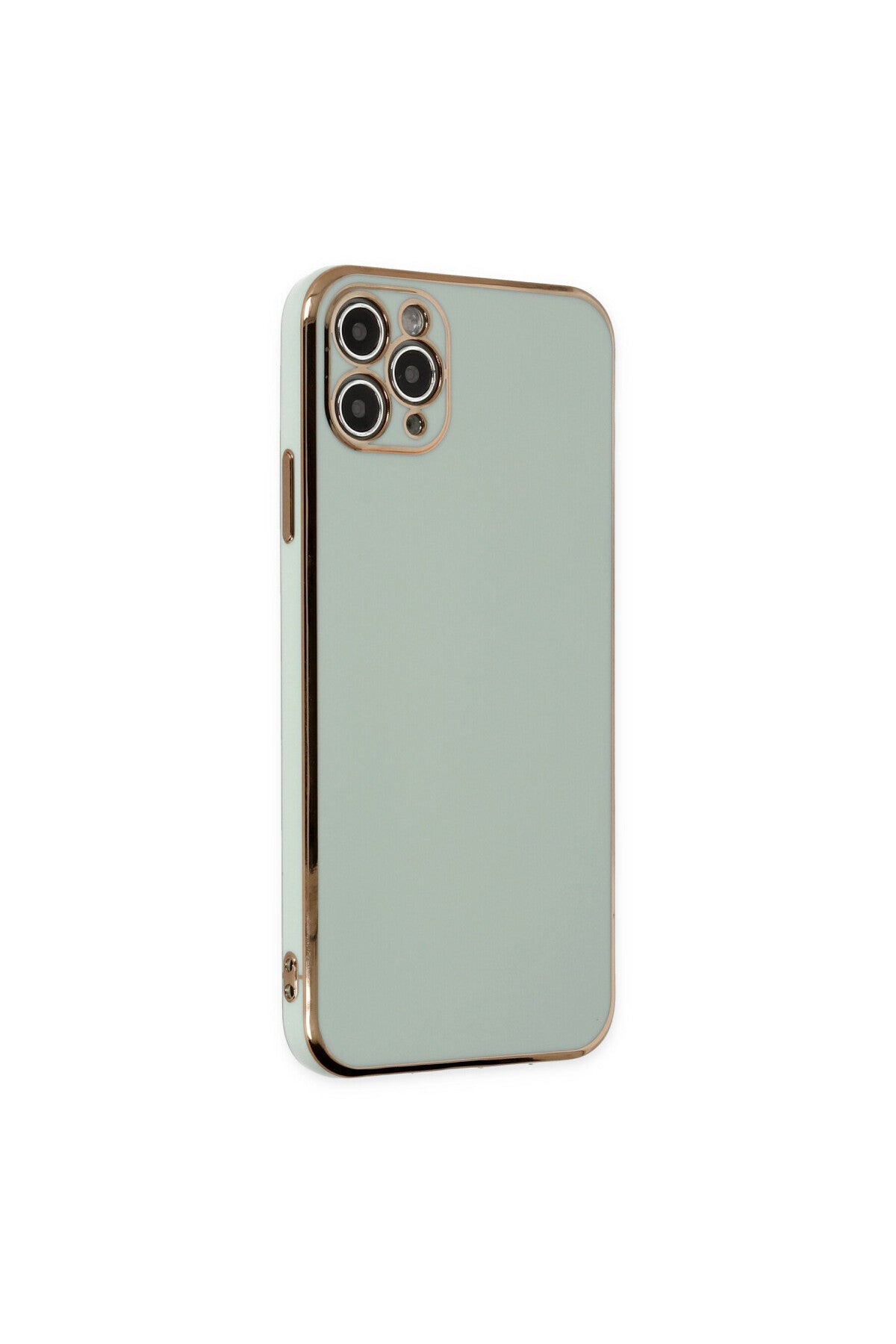 Apple iPhone 11 Pro Max Uyumlu Kılıf Volet Silikon - Açık Yeşil