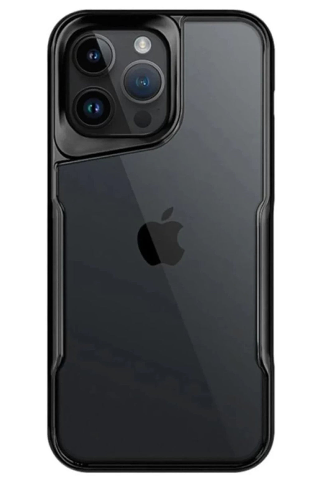 Apple iPhone 15 Pro Max Uyumlu Kılıf Boyi Silikon Kapak - Siyah