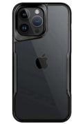Apple iPhone 15 Pro Max Uyumlu Kılıf Boyi Silikon Kapak - Siyah