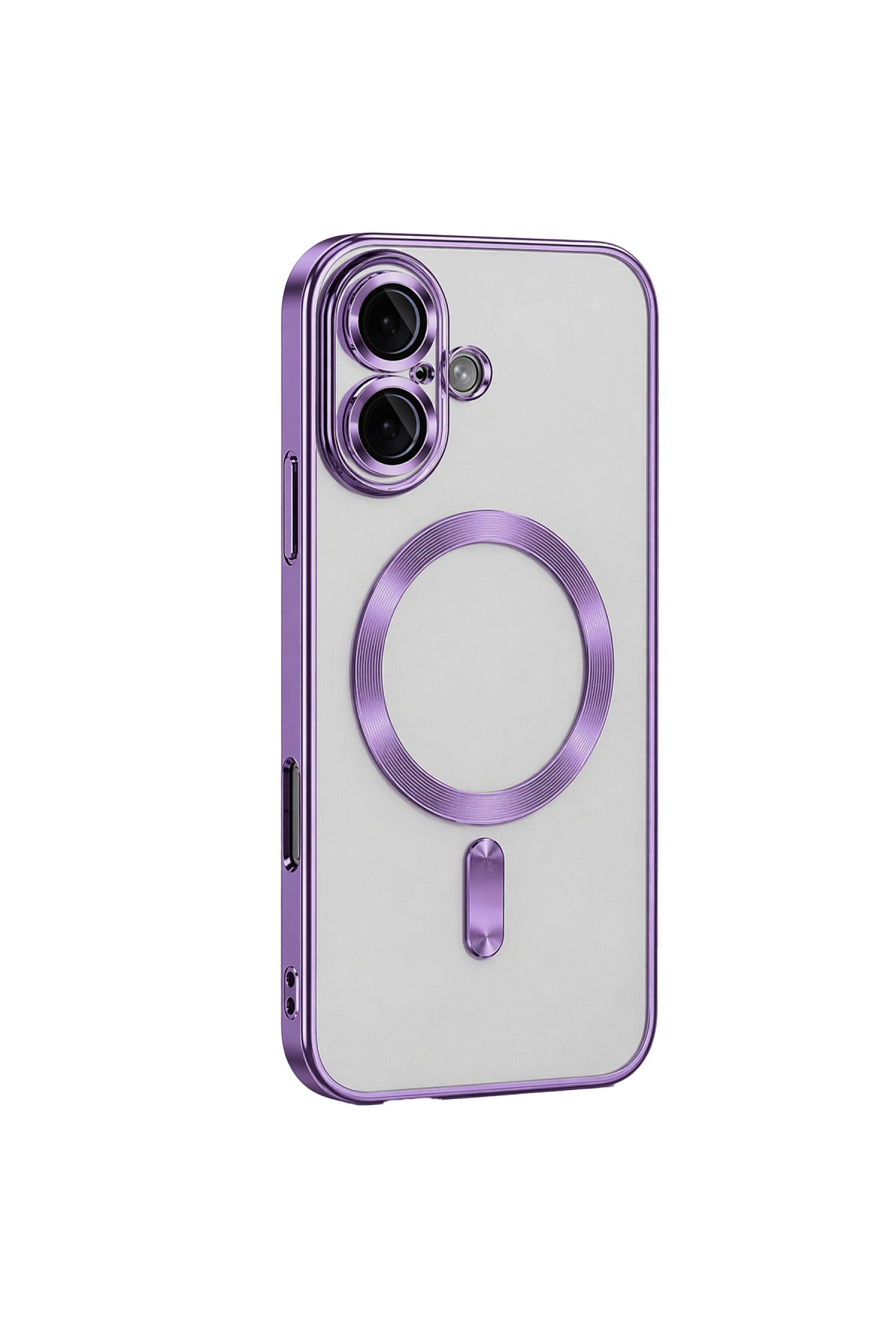 Apple iPhone 16 Uyumlu Kılıf Kross Magneticsafe Kapak - Mor
