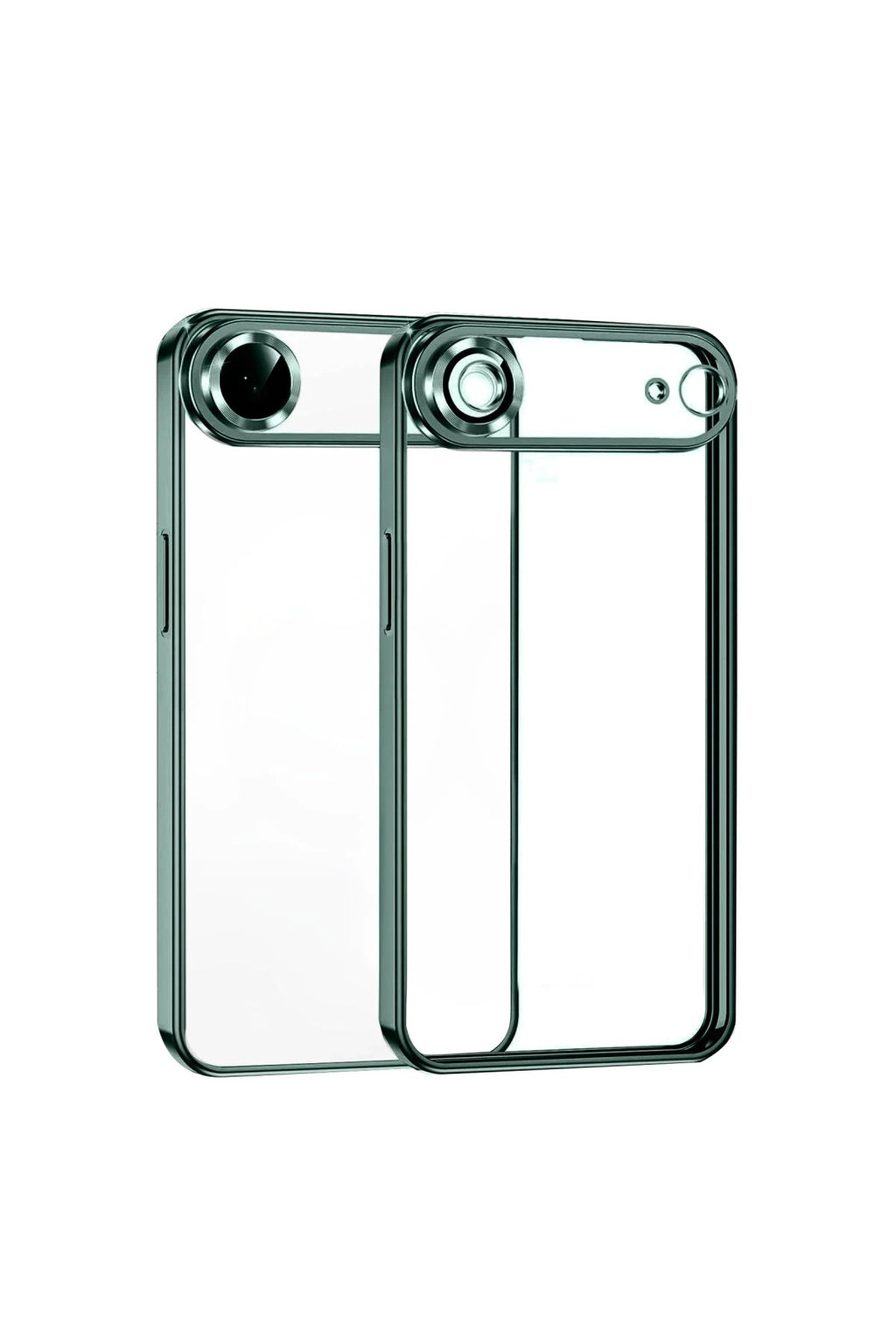 Apple iPhone 17 Air Uyumlu Lensli Silikon - Yeşil