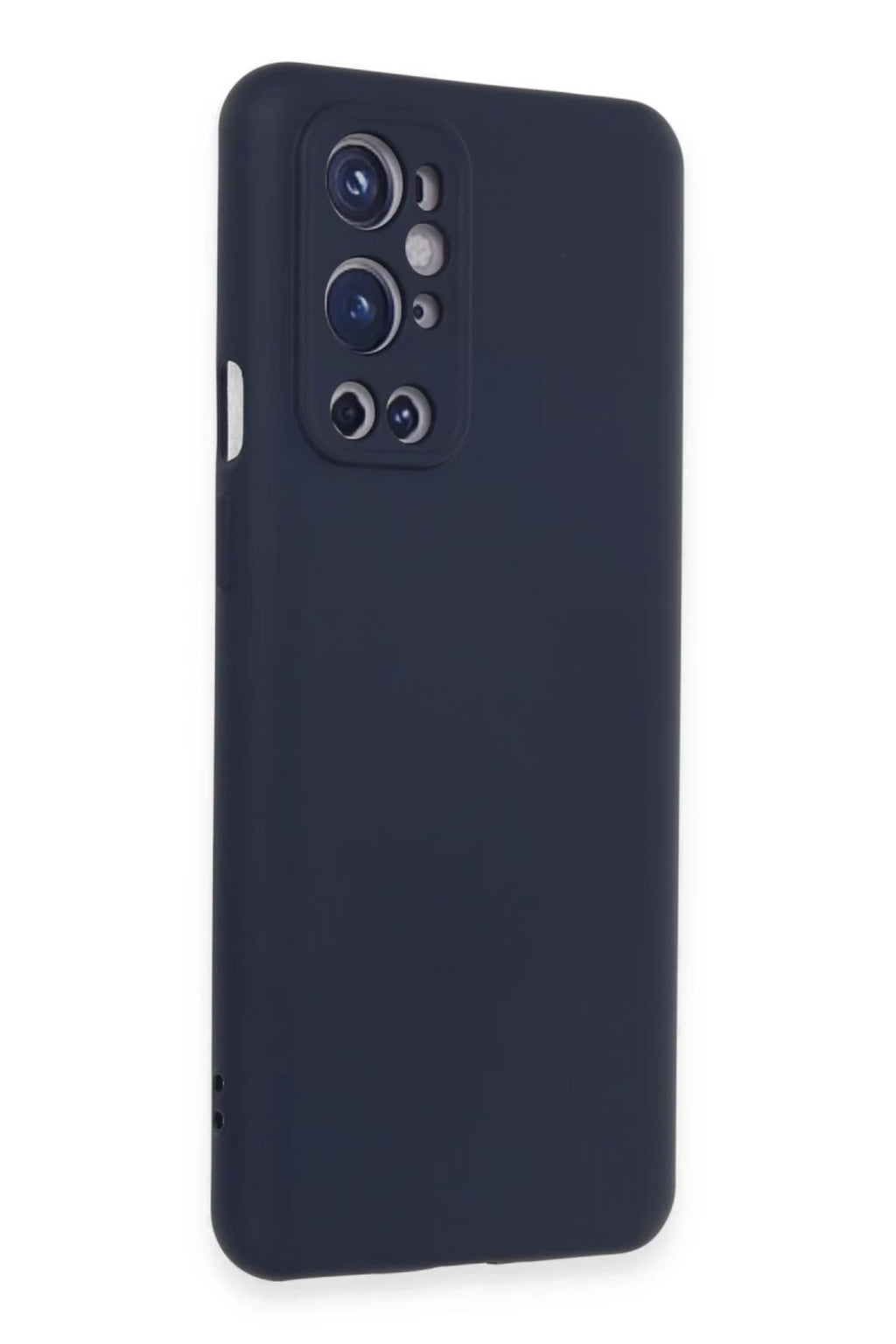 One Plus 9 Pro Kılıf Nano içi Kadife Silikon - Lacivert