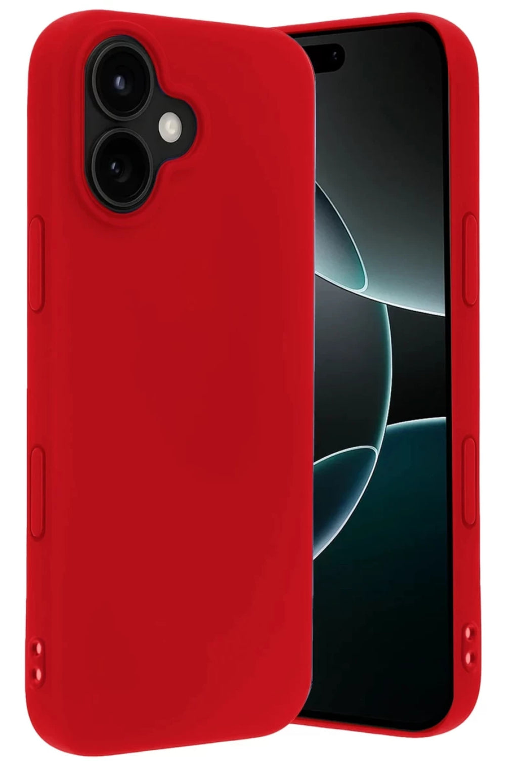 Apple iPhone 17 Uyumlu First Silikon - Kırmızı