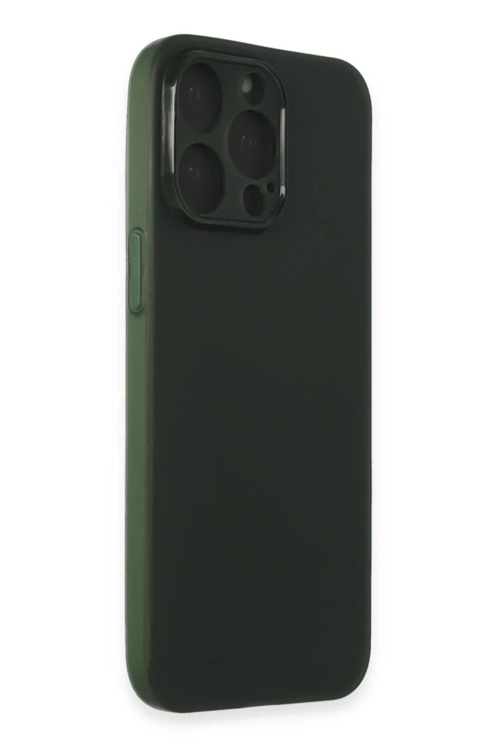 Apple iPhone 15 Pro Uyumlu Kılıf Puma Silikon - Yeşil