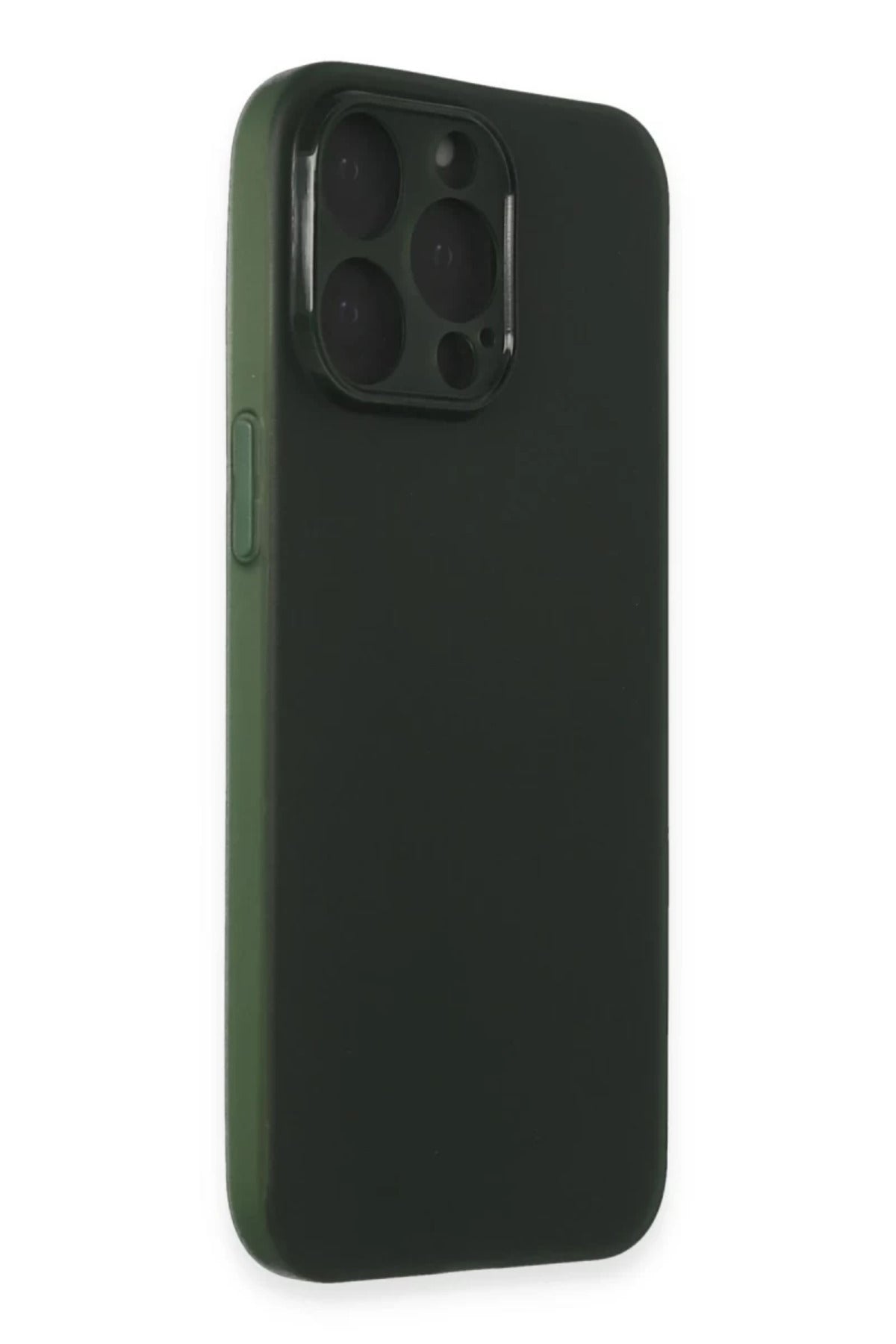 Apple iPhone 15 Pro Uyumlu Kılıf Puma Silikon - Yeşil