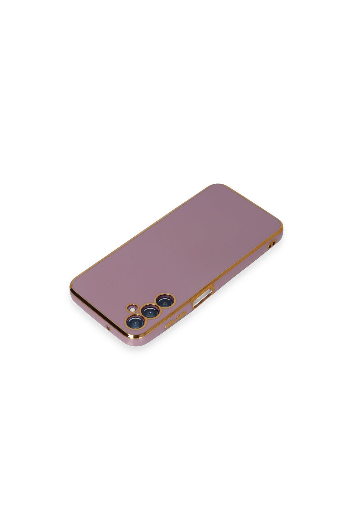 Samsung Galaxy M14 5G Uyumlu Kılıf Volet Silikon - Mor