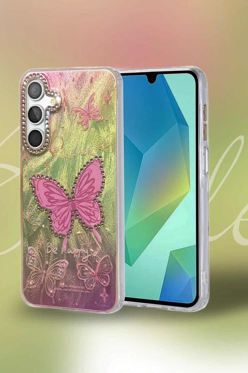 Samsung Galaxy A34 5G Uyumlu Kılıf Blade Aynalı Desenli Kapak - Desen 7