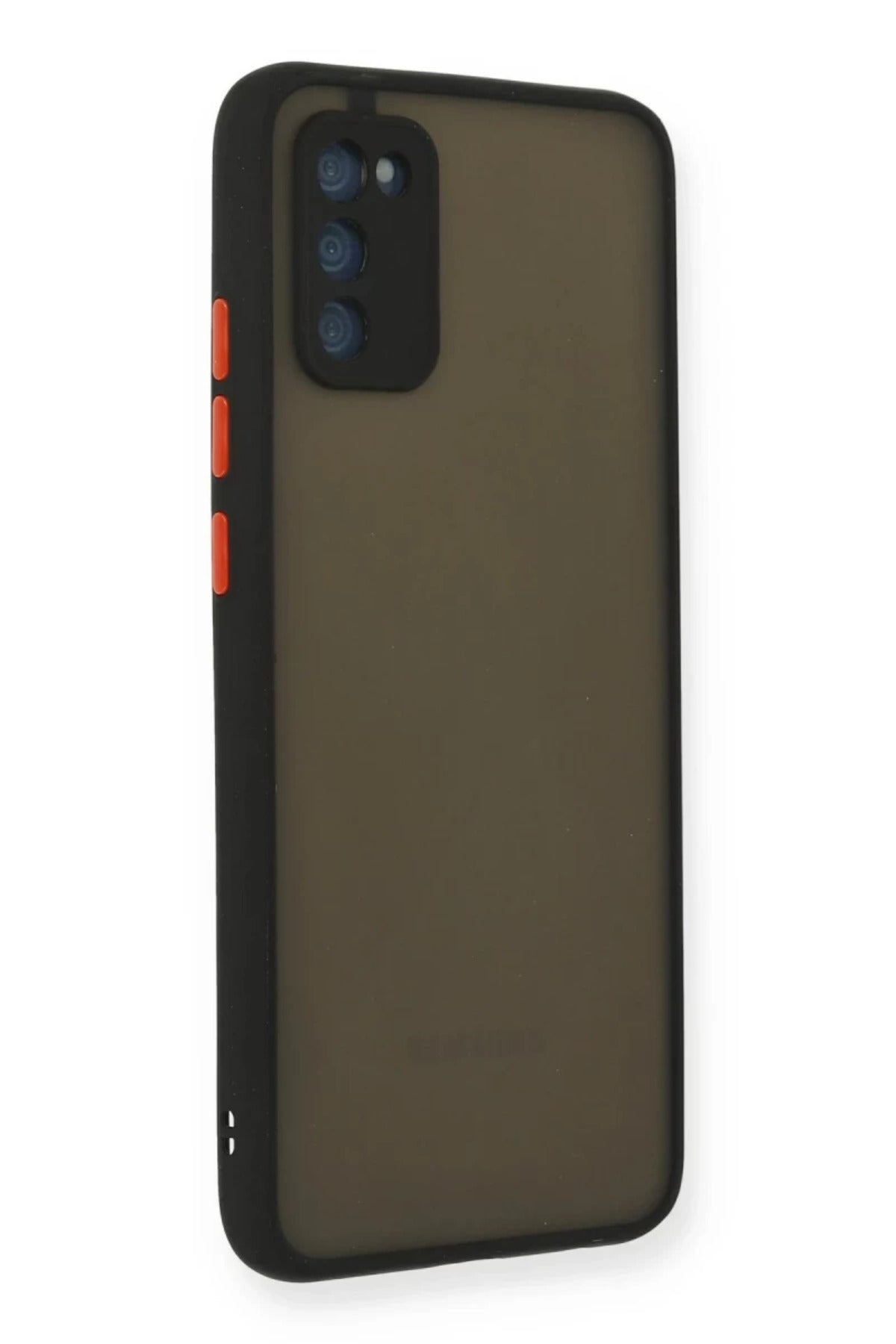 Samsung Galaxy A03S Uyumlu Kılıf Montreal Silikon Kapak - Siyah