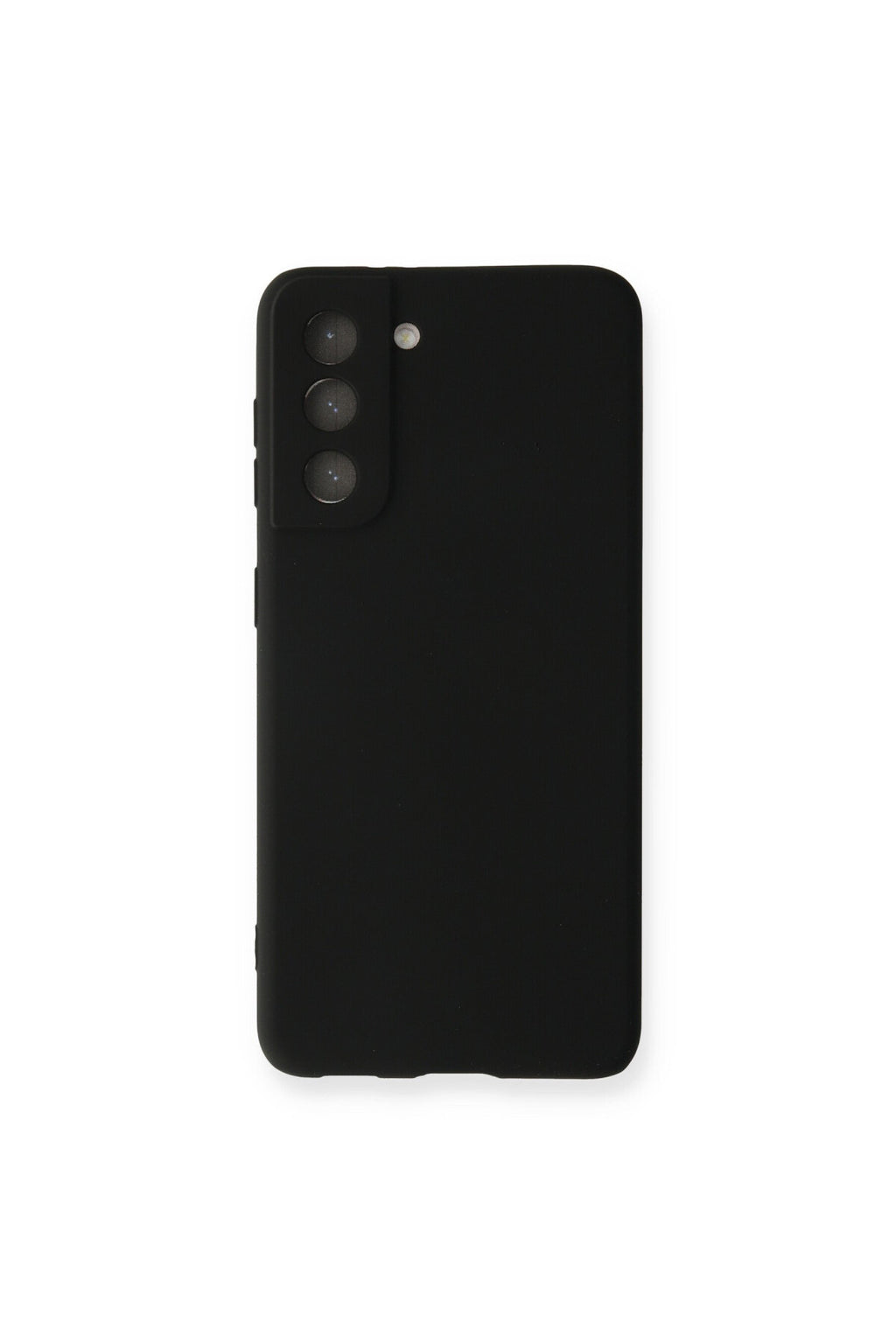 Samsung Galaxy S22 Plus Uyumlu Kılıf First Silikon - Siyah