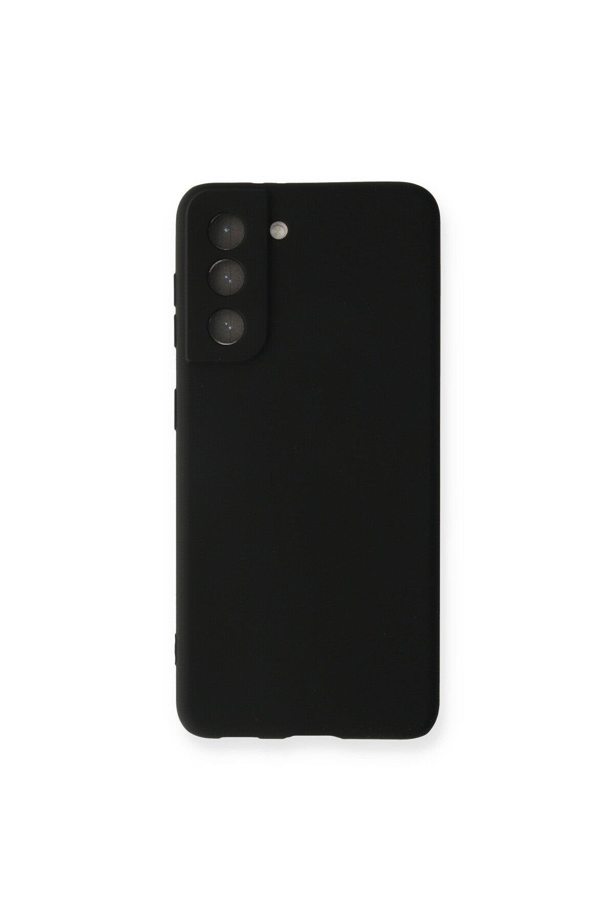 Samsung Galaxy S22 Plus Uyumlu Kılıf First Silikon - Siyah