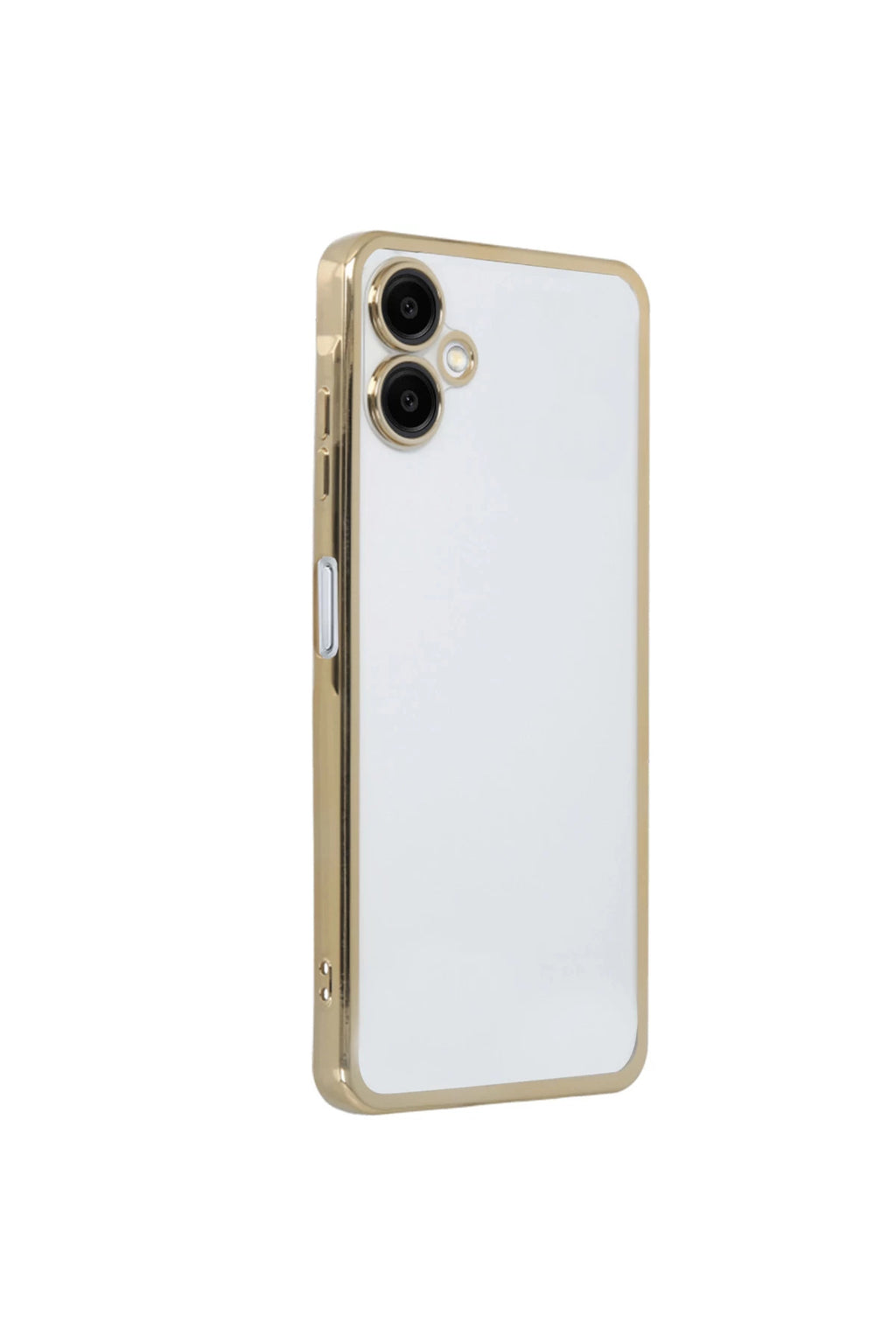 Samsung Galaxy A06 Uyumlu Kılıf Lensli Silikon - Gold