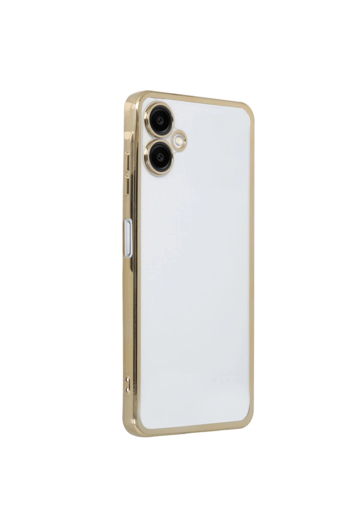 Samsung Galaxy A06 Uyumlu Kılıf Lensli Silikon - Gold