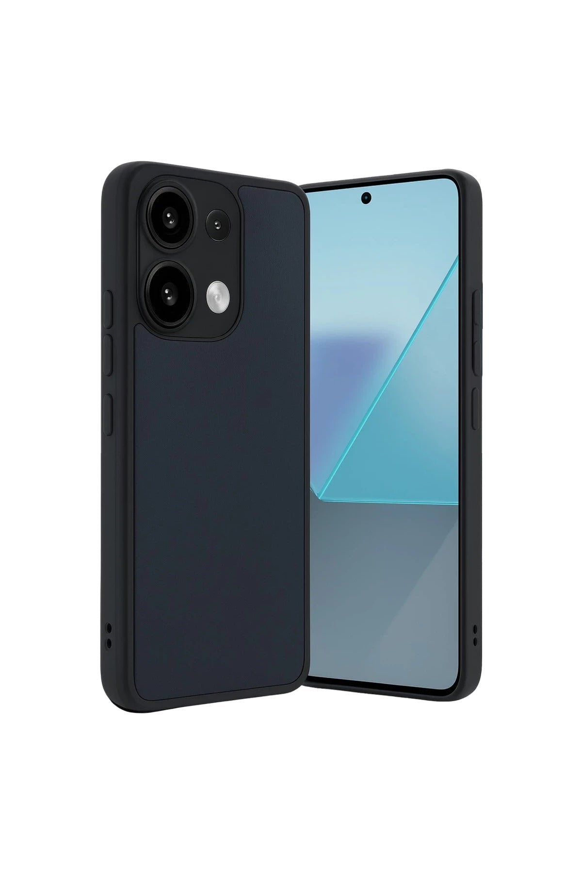 Xiaomi Redmi Note 13 4G Uyumlu Kılıf Aras Deri Kapak - Lacivert