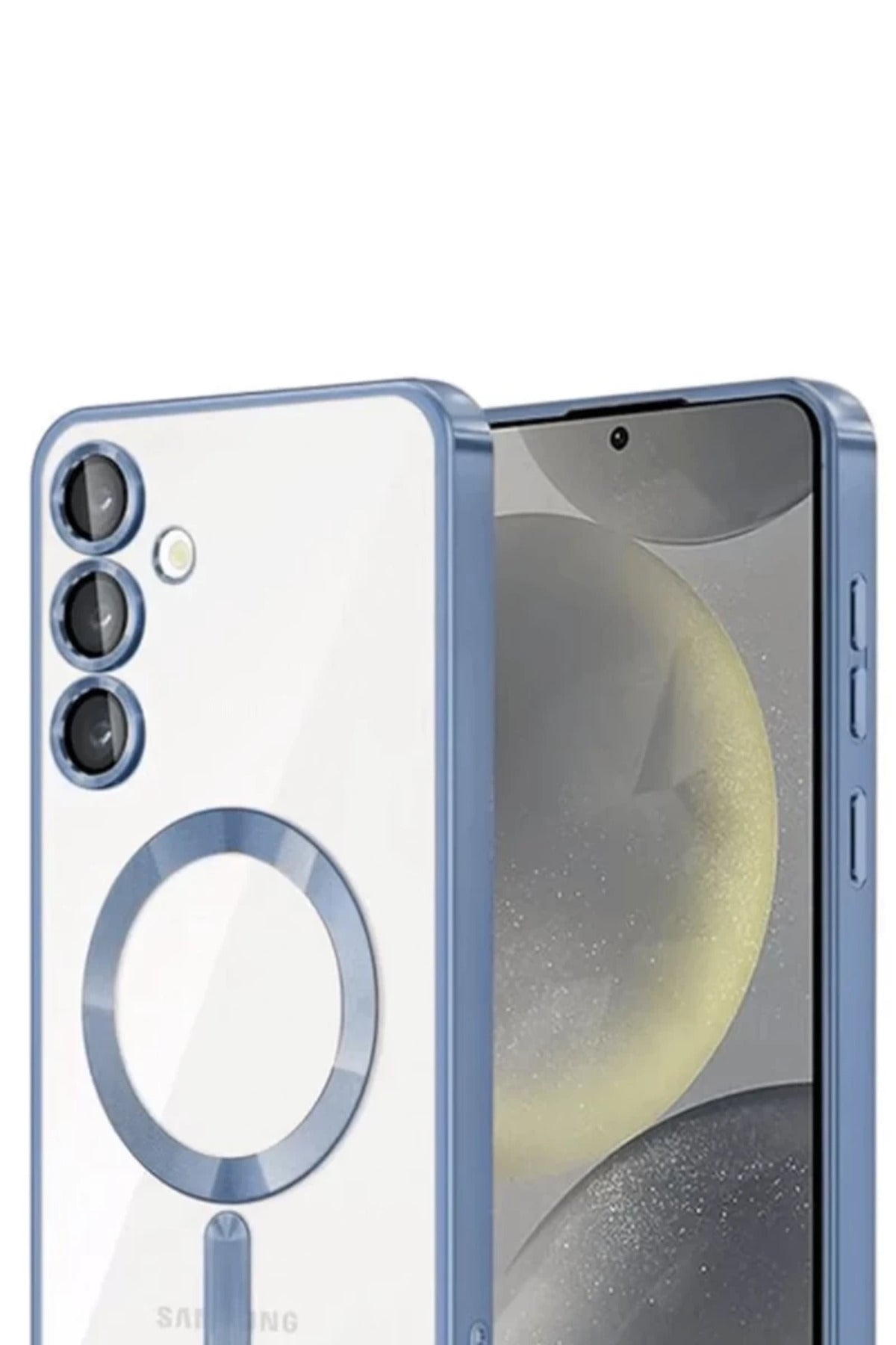 Samsung Galaxy A16 5G Uyumlu Kross Magneticsafe Kapak - Sierra Blue