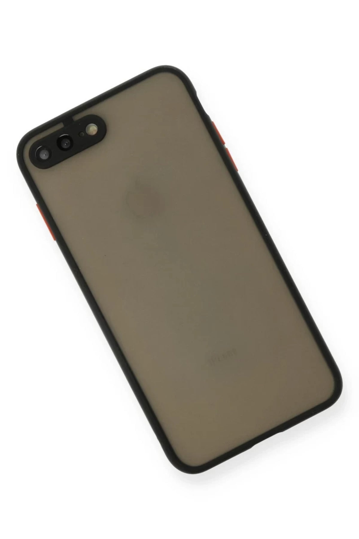 Apple iPhone 7 Plus Uyumlu Kılıf Montreal Silikon Kapak - Siyah