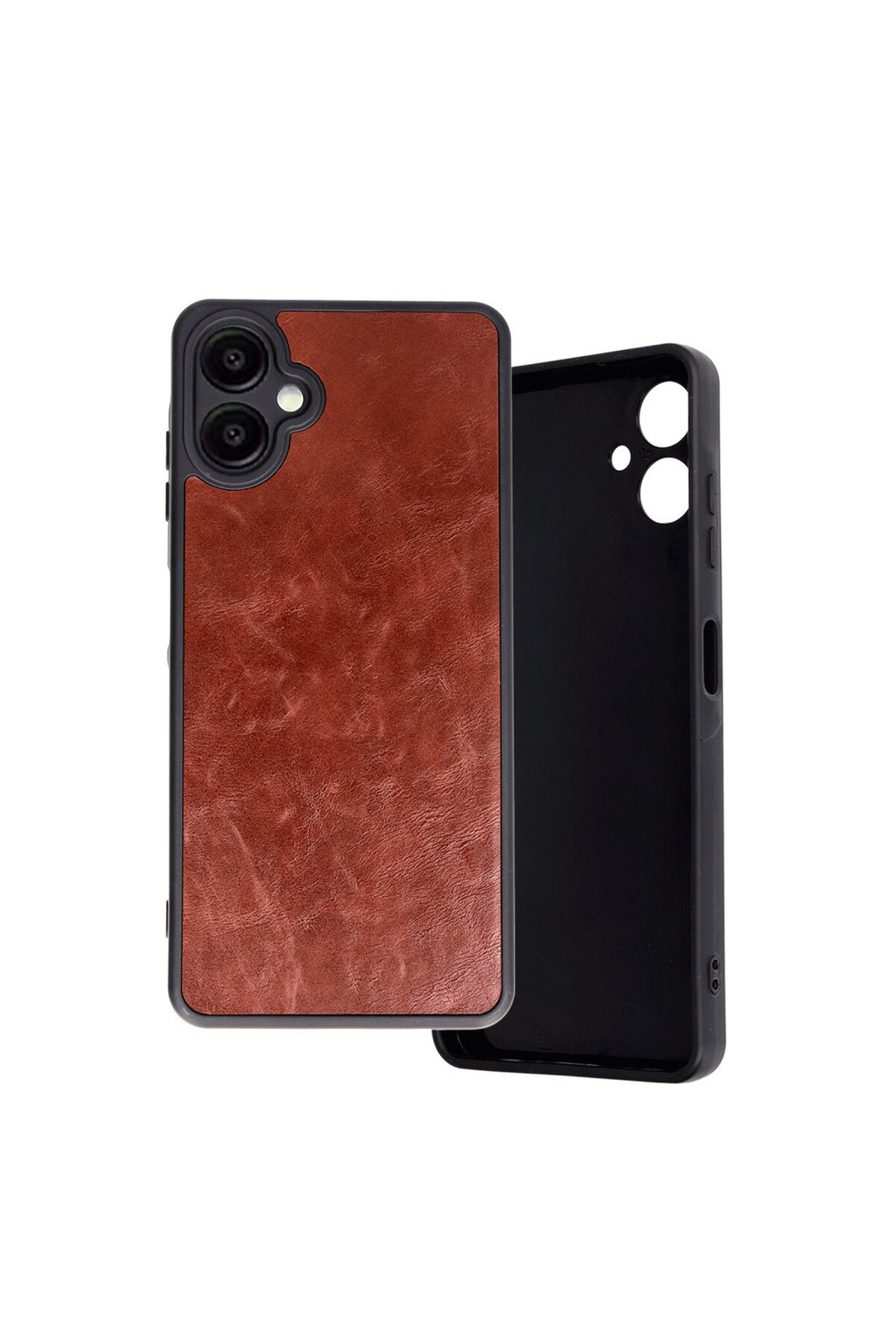 Samsung Galaxy A06 Uyumlu Kılıf Aras Deri Kapak - Bordo