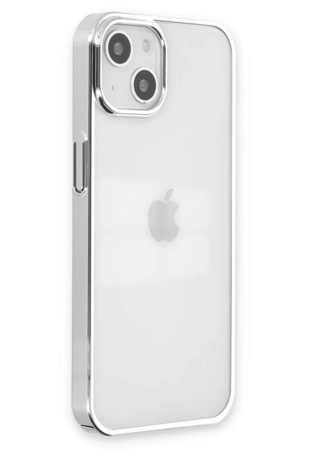 Apple iPhone 14 Plus Uyumlu Kılıf Element Silikon - Gümüş