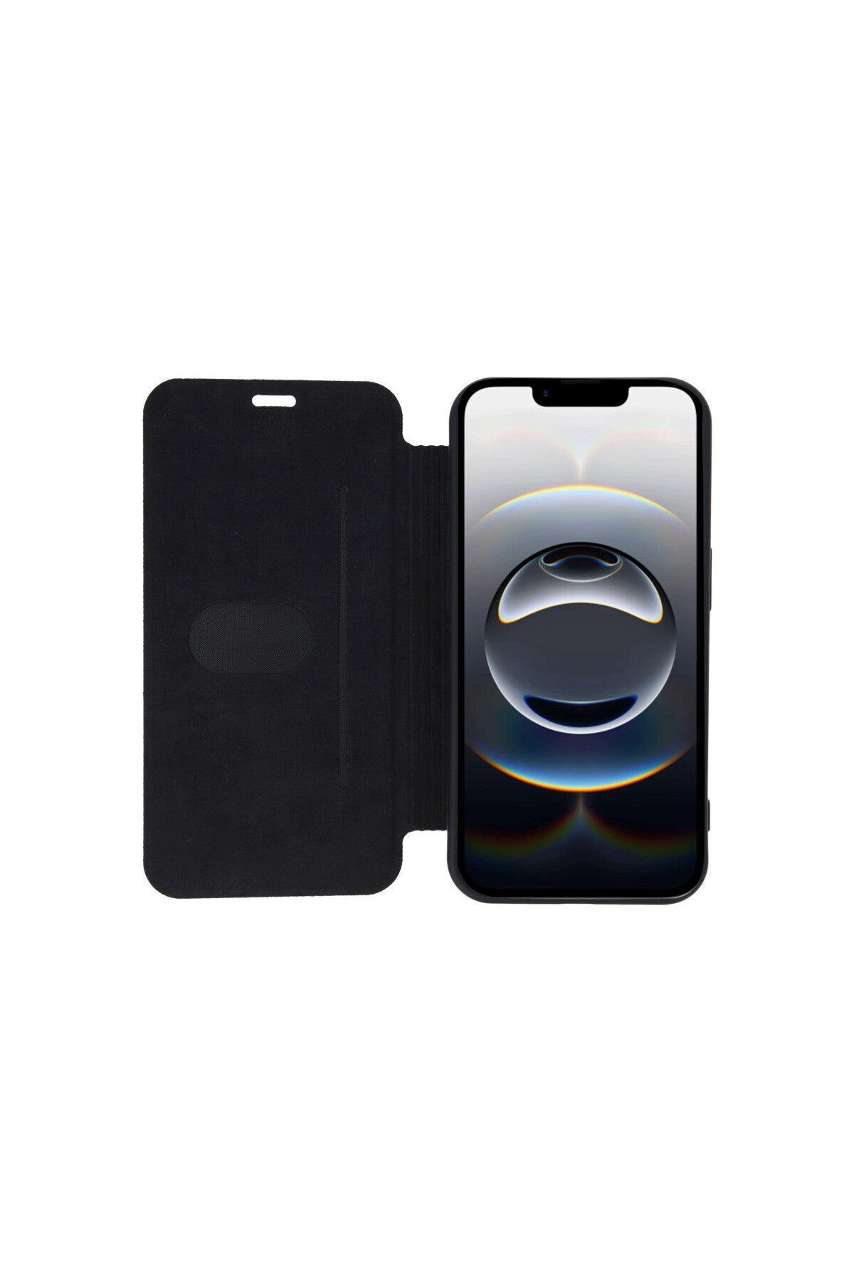 Apple iPhone 16E Uyumlu Kılıf Flip Cover - Kırmızı