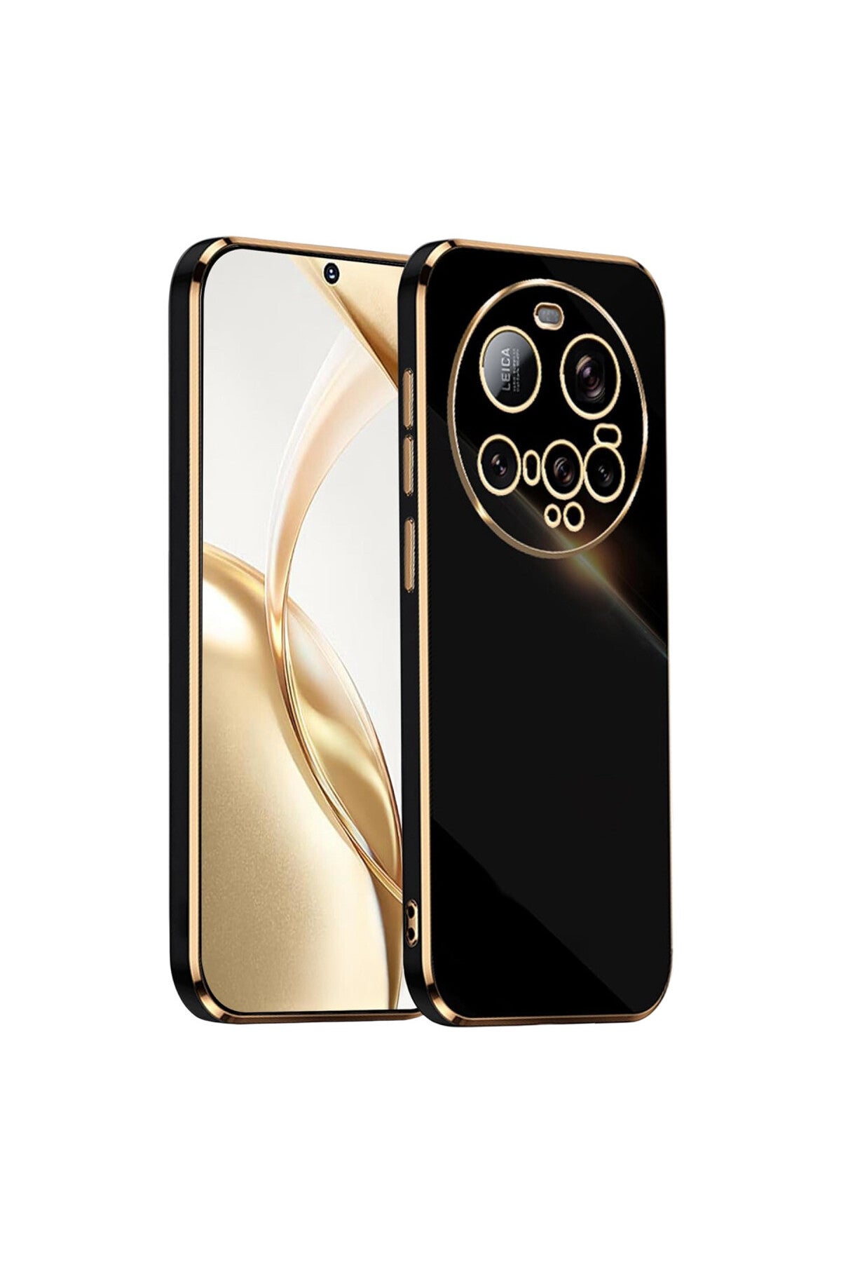 Xiaomi Mi 15 Ultra Uyumlu Kılıf Volet Silikon - Siyah