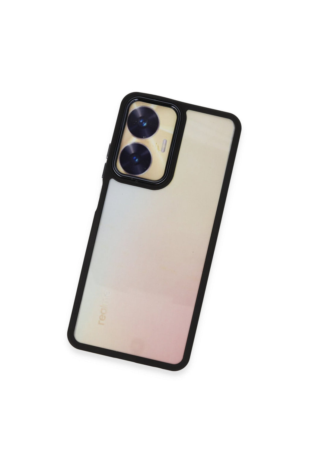 Realme C55 Uyumlu Kılıf Dora Kapak - Siyah