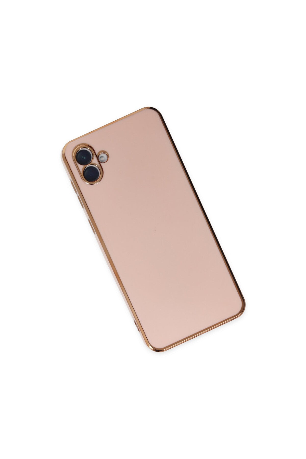 Samsung Galaxy A04 Uyumlu Kılıf Volet Silikon - Pembe