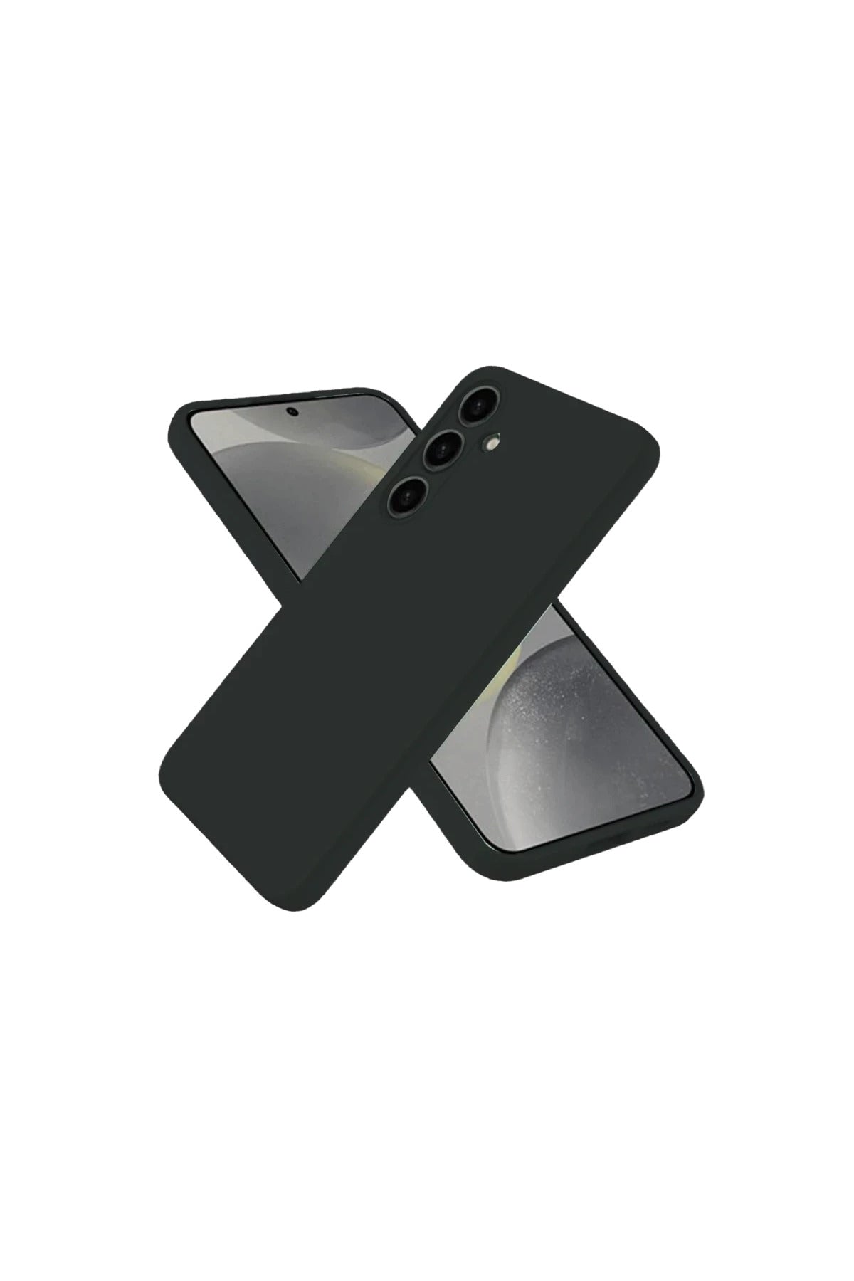 Samsung Galaxy S25 Uyumlu Kılıf Nano içi Kadife Silikon - Siyah