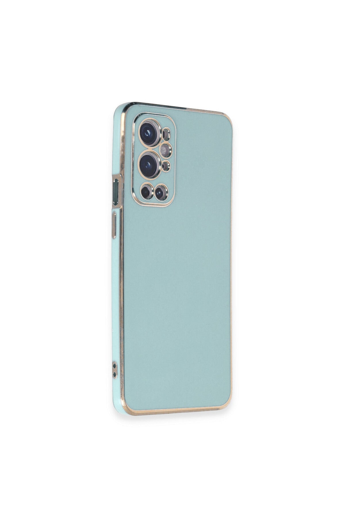 One Plus 9 Pro Kılıf Volet Silikon - Açık Yeşil