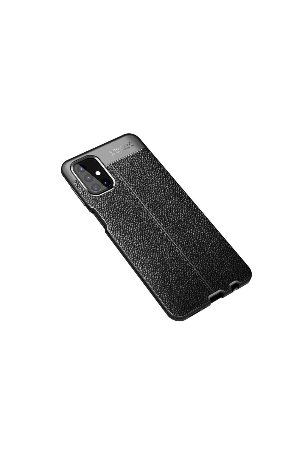 Samsung Galaxy M31S Uyumlu Kılıf Auto Focus Kapak - Siyah
