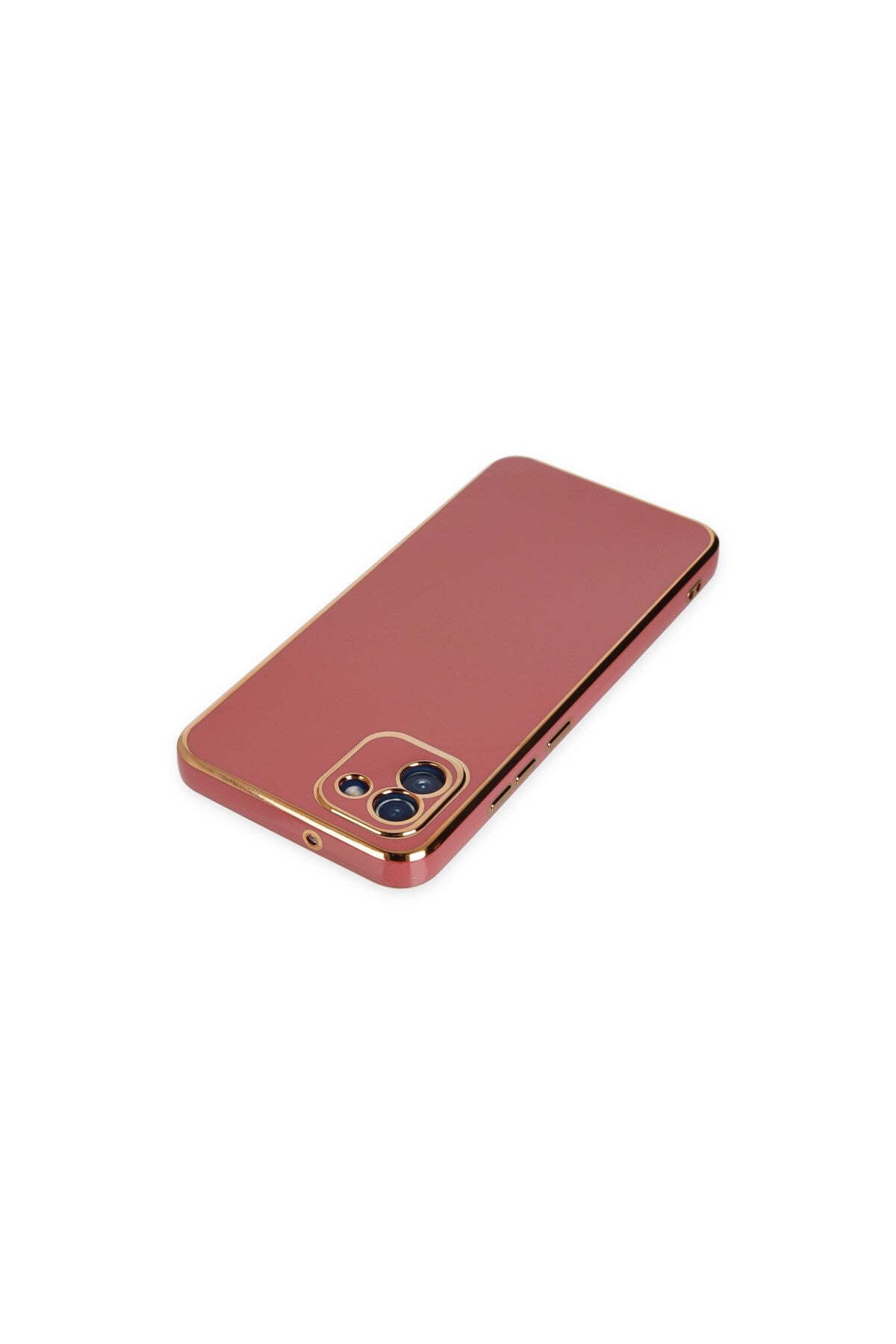 Samsung Galaxy A03 Uyumlu Kılıf Volet Silikon - Kırmızı