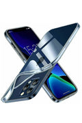 Apple iPhone 15 Pro Uyumlu Kılıf Lüx Şeffaf Silikon