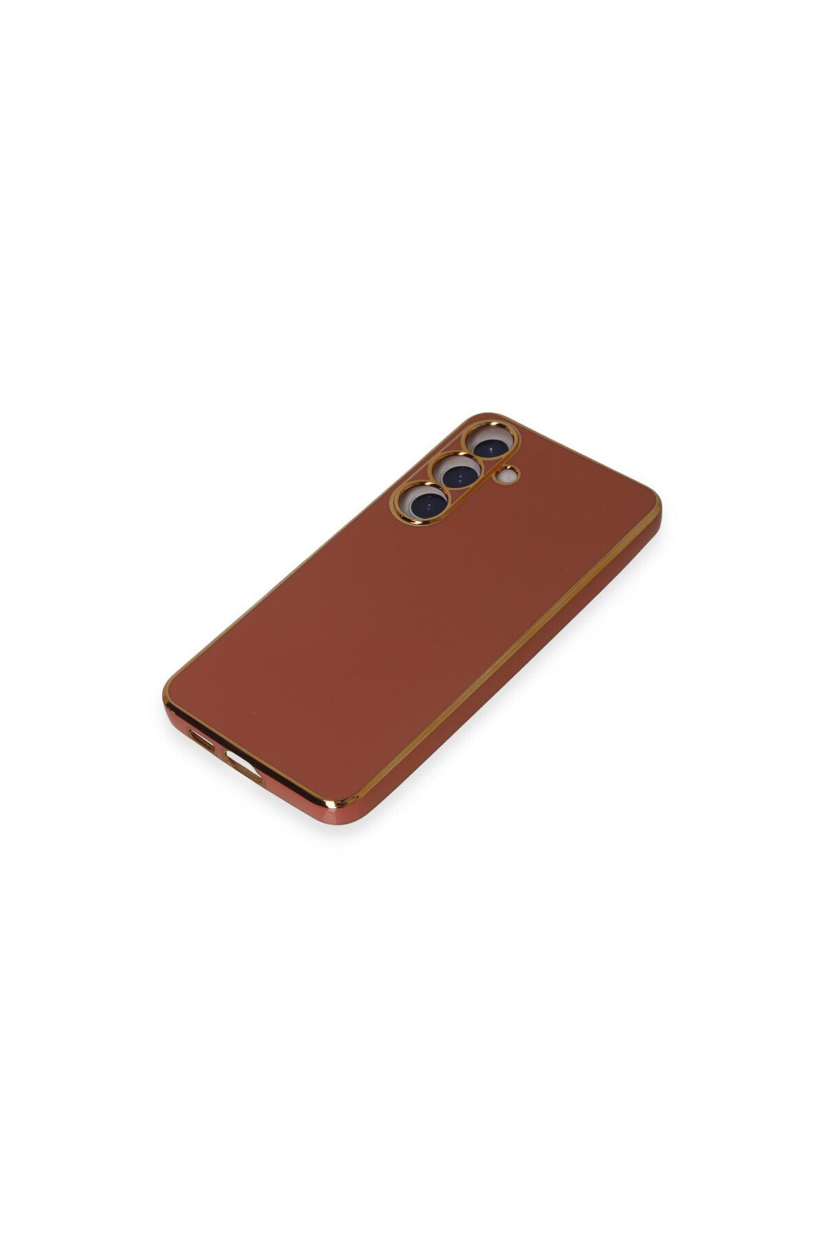 Samsung Galaxy S24 Plus Uyumlu Kılıf Volet Silikon - Kırmızı