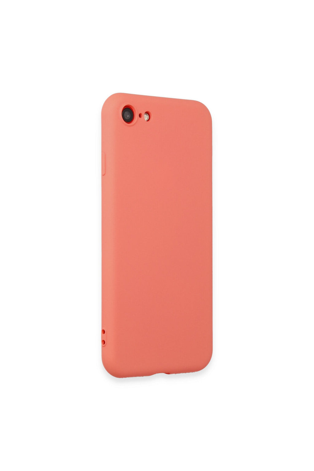 Apple iPhone 7 Uyumlu Kılıf First Silikon - Turuncu