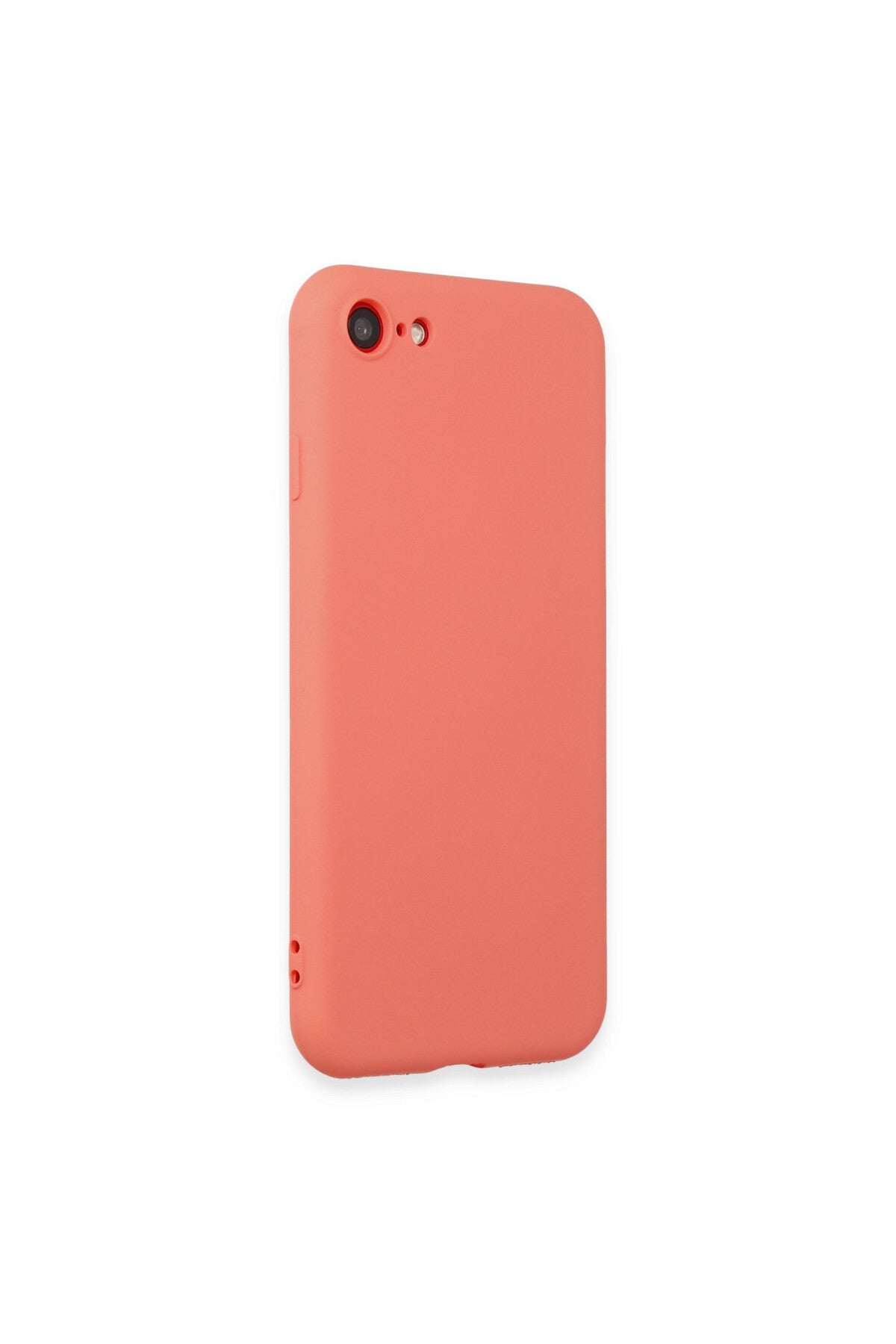 Apple iPhone 7 Uyumlu Kılıf First Silikon - Turuncu