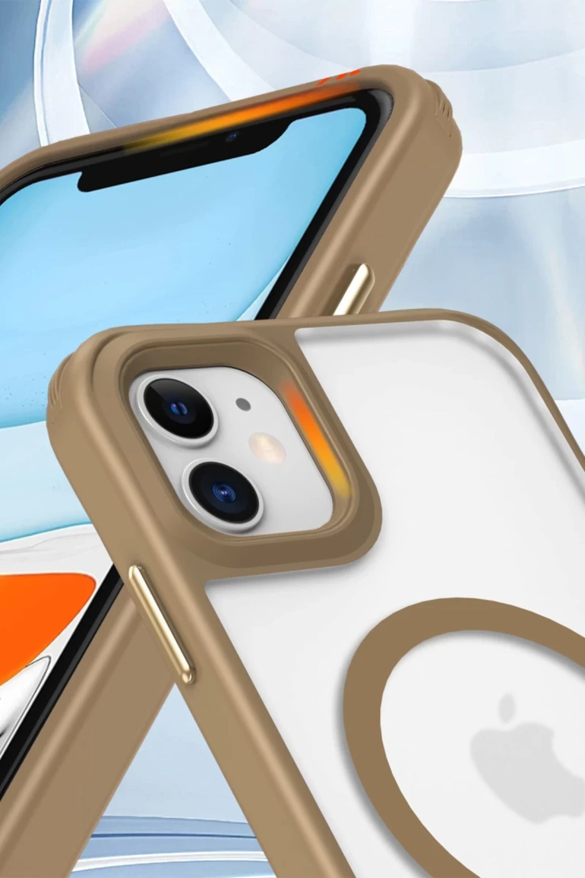 Apple iPhone 11 Uyumlu Kılıf Enka Magsafe Silikon Kılıf - Siyah